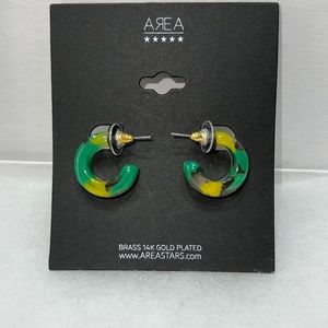 NWT Area Stars Earrings